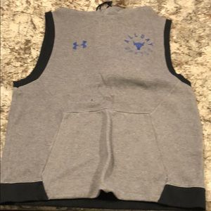 Under Armour “ All Day Hustle” sleeveless Hoodie